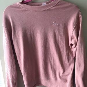 Pink Love Sweater